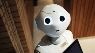 High-Angle Photo of Robot